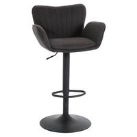 BARHOCKER Grau - Grau, Textil (50/110/45cm) - MCW