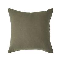 KISSENBEZUG Leinen - Olivgrün, Textil (60/60cm) - Homescapes