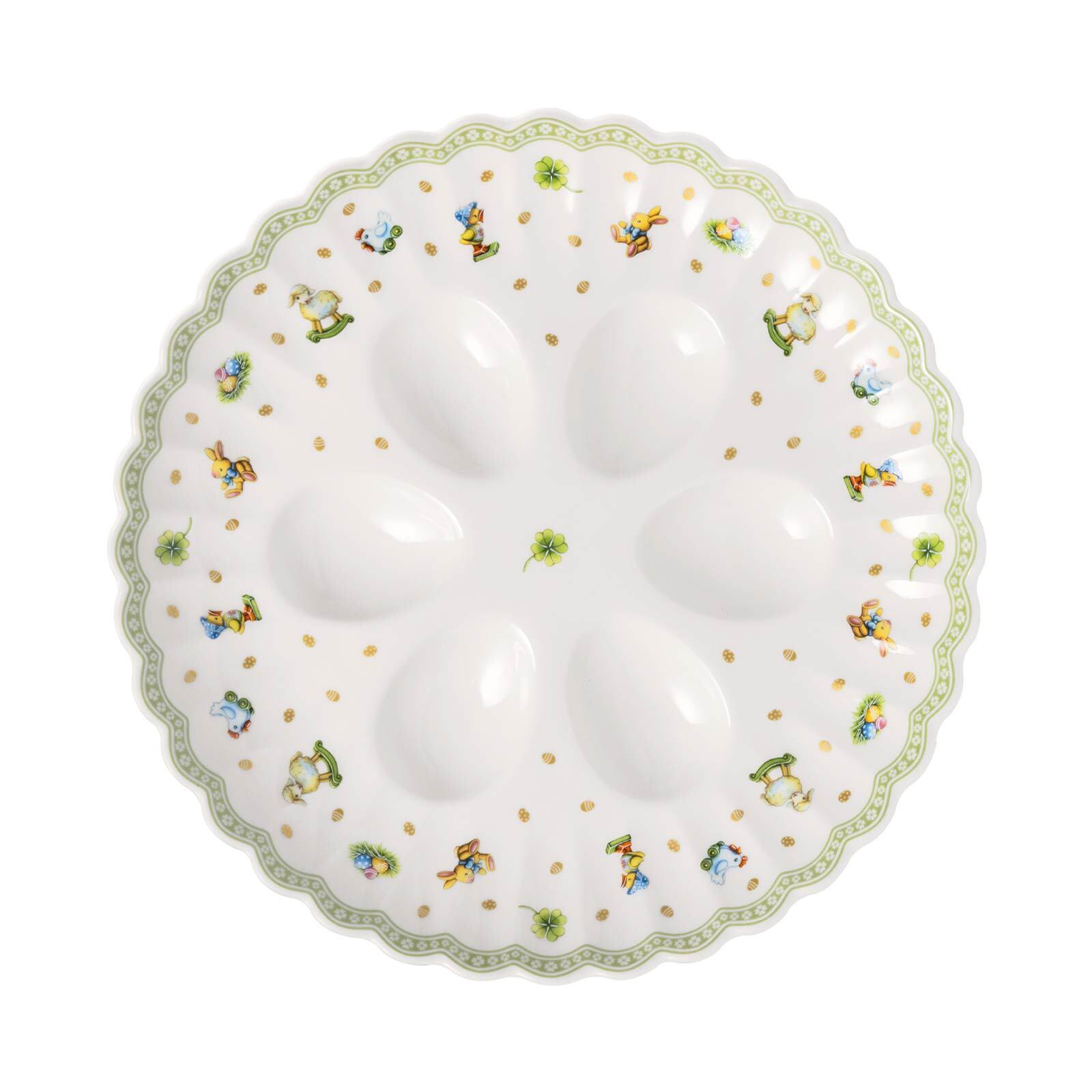 EIERTELLER Easter Delight grün ø 24,2 cm - Grün, Keramik (24.2/3.2/24.2cm) - Villeroy & Boch