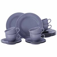 KAFFEESERVICE Beat Color Glaze Fliederblau 18-tlg. - Violett, Keramik (24/18.1/43cm) - Seltmann Weiden