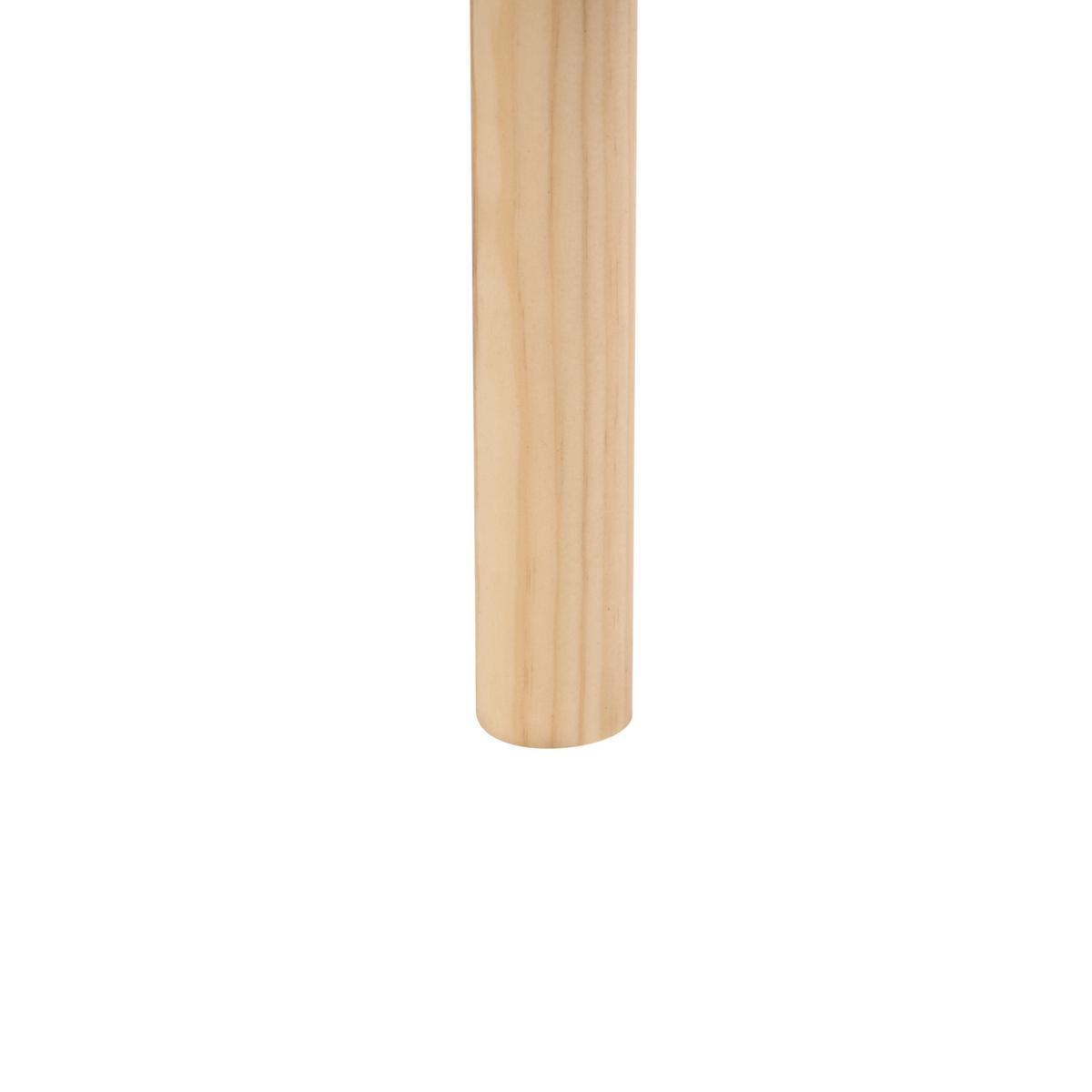 BETT mit Lattenrost 180/200 cm Kiefernholz Hellbraun Mascortel - Hellbraun, Holz (180/200cm) - Beliani