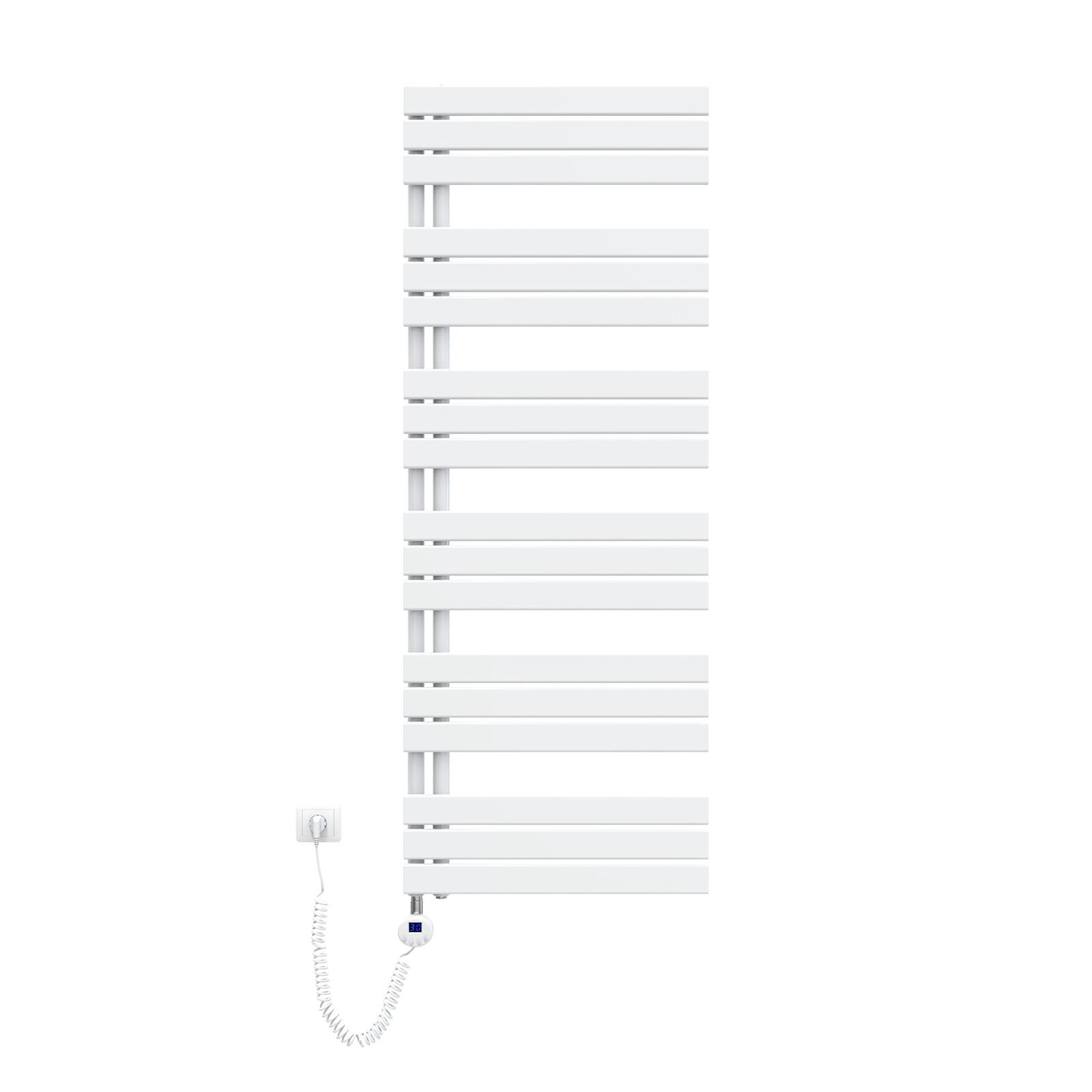 HEIZKÖRPER Elektrisch WLAN Thermostat Weiß 159,9/60 cm - Weiß, Metall (60/159.9/5.9cm) - EMKE