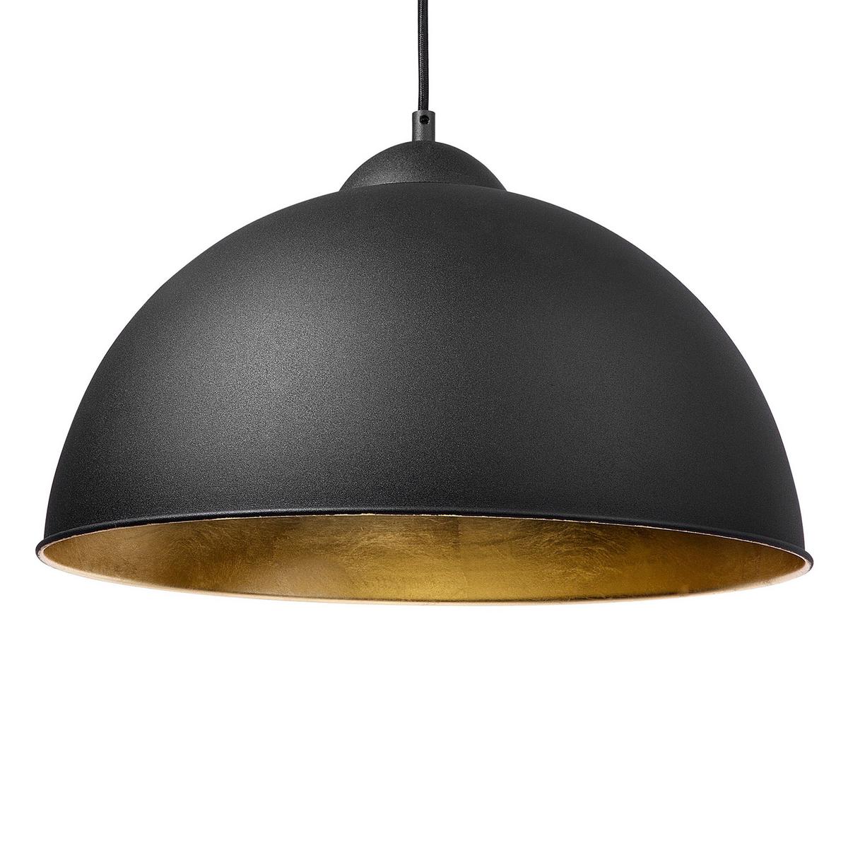 HÄNGELEUCHTE Cetina 40/40/129 cm - Schwarz, Metall (40/40/129cm) - Beliani