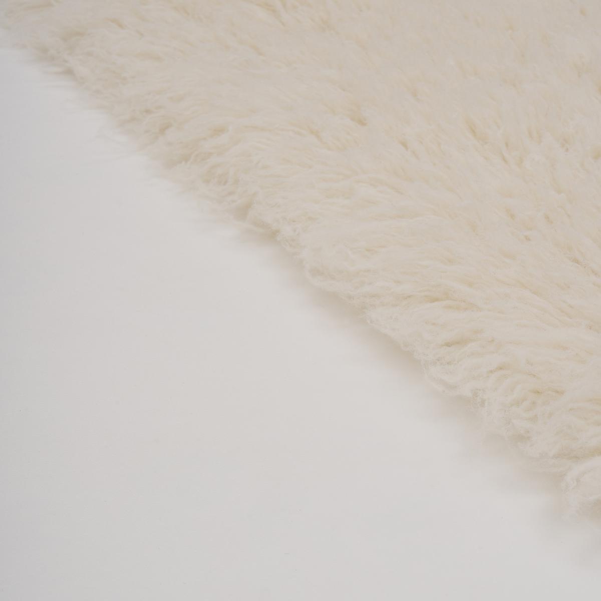 NATUR TEPPICH FLOKATI COMFORT - Creme, Textil (190/290cm) - Pergamon