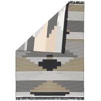 TEPPICH BEIDSEITIG ETHNO KELIM STYLE - Beige/Grau, Textil (160/230cm) - Pergamon