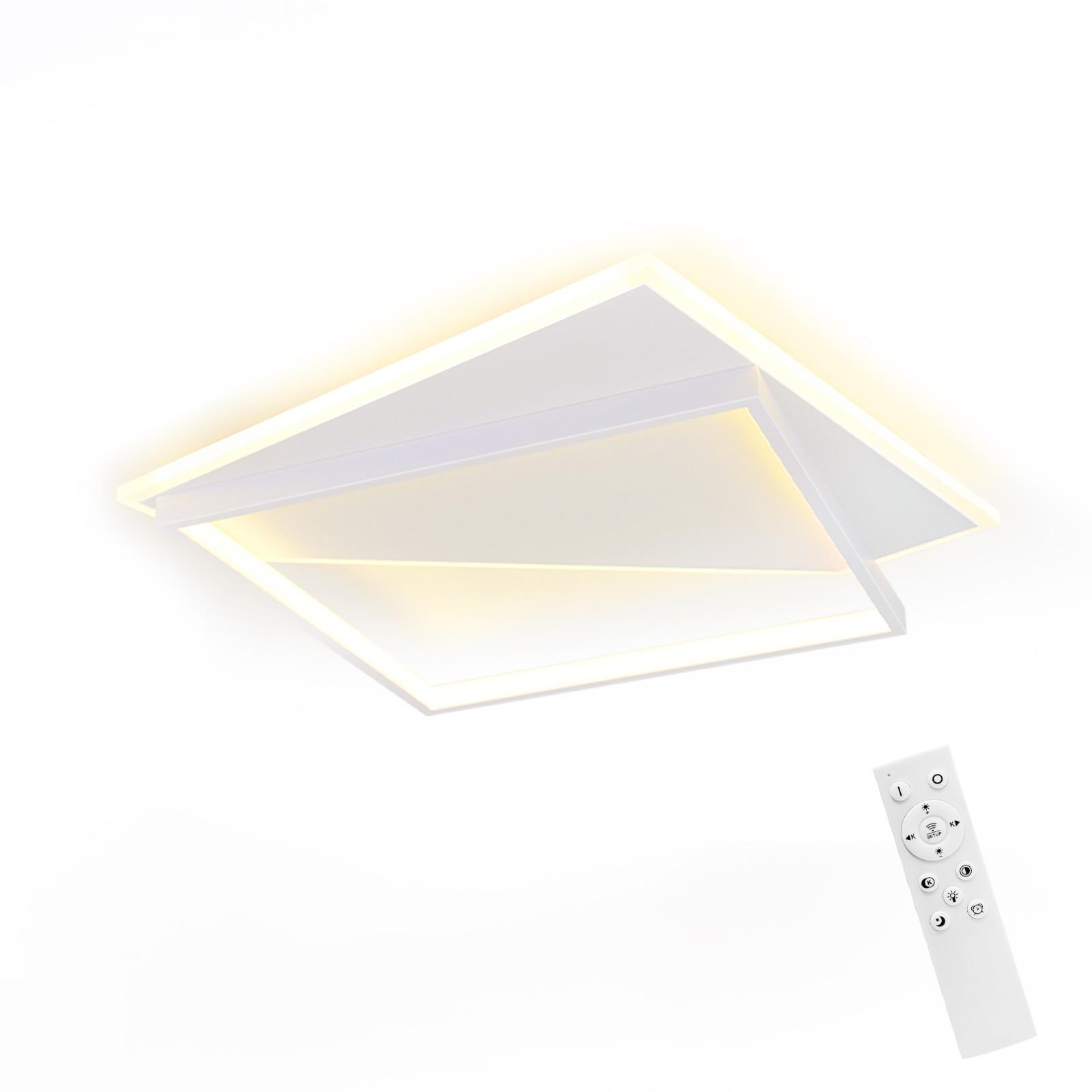 LED-DECKENLEUCHTE Alexander 35/35/5.5 cm - Weiß, Metall (35/35/5.5cm) - Nettlife
