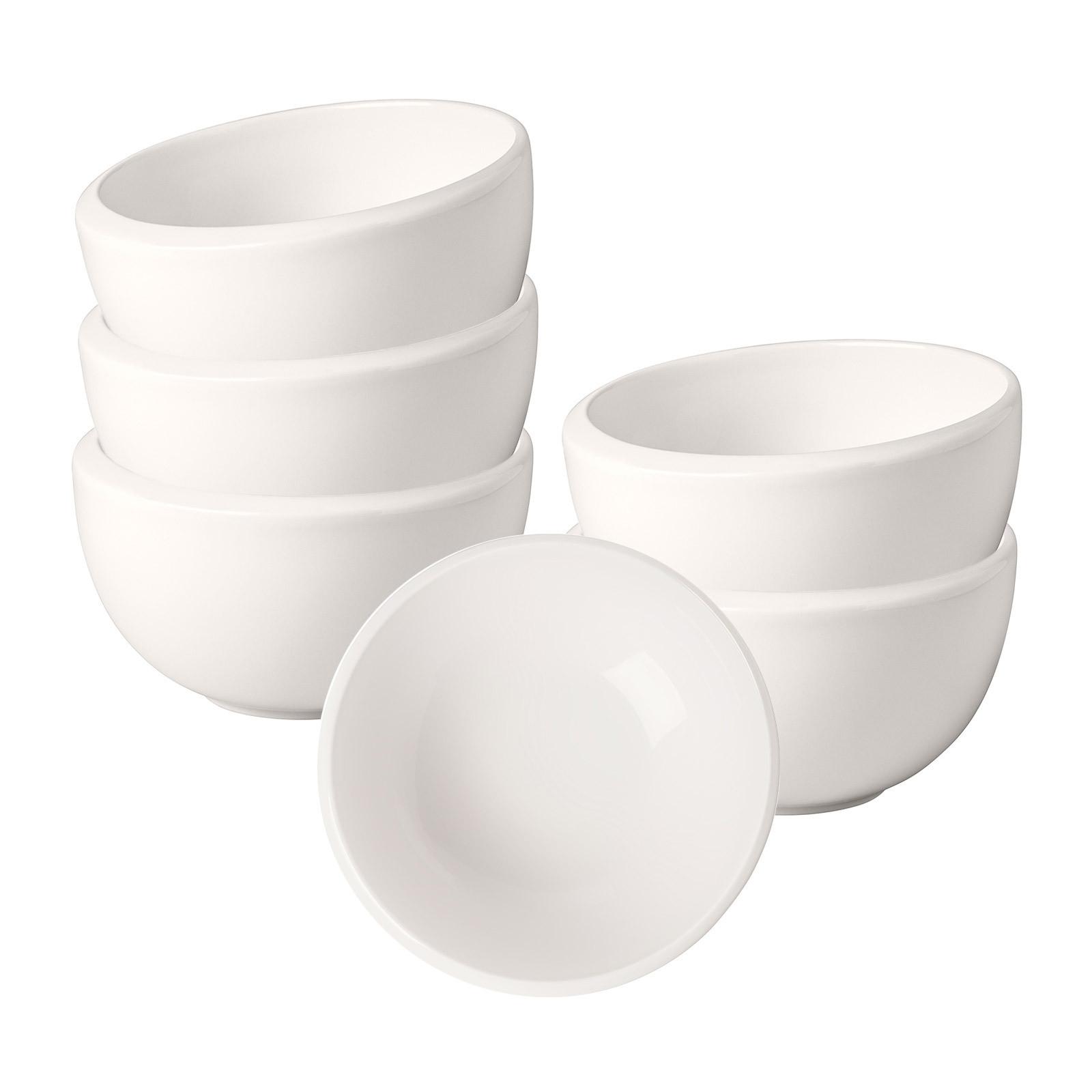 KAFFEETASSE NewMoon weiß 180 ml 6er Set - Weiß, Keramik (0.18L) - Villeroy & Boch