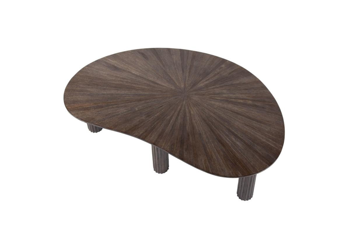 COUCHTISCH INKA Braun Teakholz - Braun, Teakholz/Holz (68/110/36cm) - KAWOLA