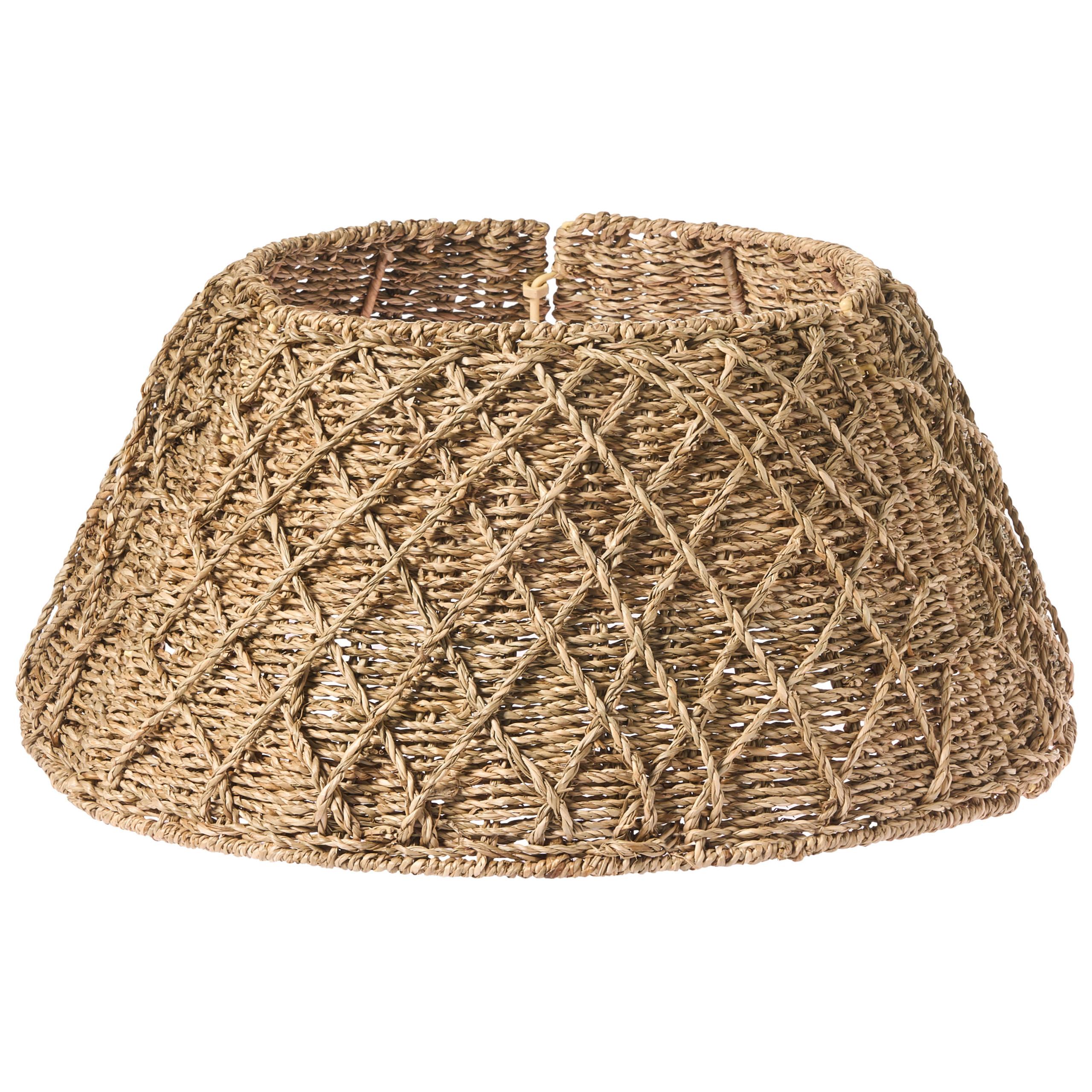WEIHNACHTSBAUMKRAGEN 26 cm Naturfarben Bougie - Naturfarben, Naturmaterialien (26cm) - Beliani