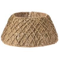 WEIHNACHTSBAUMKRAGEN 26 cm Naturfarben Bougie - Naturfarben, Naturmaterialien (26cm) - Beliani