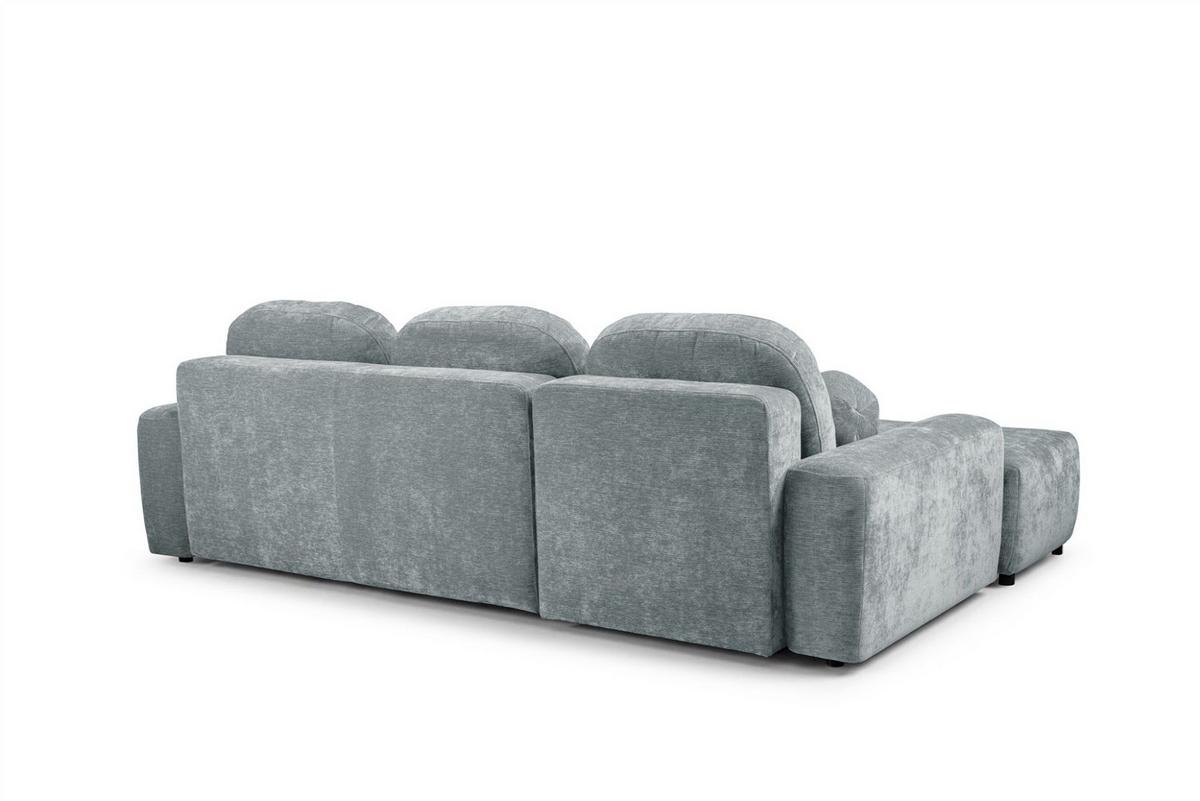ECKSOFA Argos In Vibe - Blaugrau, Holzwerkstoff/Textil (170/267cm) - Fun Möbel