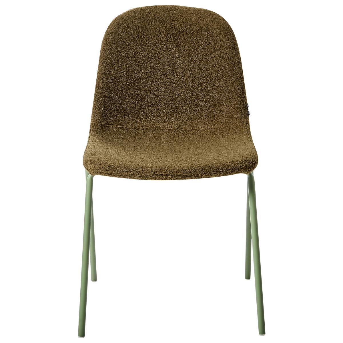 KONFERENZSTUHL 2er-Set Grün Loma - Grün, Textil (50/98/55cm) - Beliani