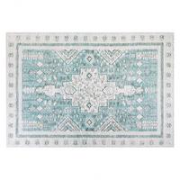 KURZFLOR-TEPPICH Fulla 230/160 cm - Grün, Textil (160/230cm) - Beliani
