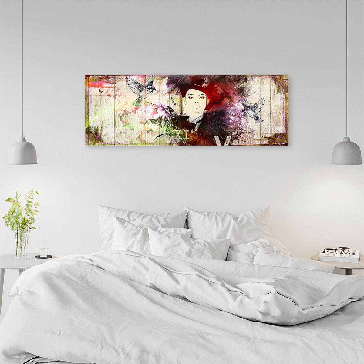 KUNSTDRUCK Bunt 120/40 cm - Multicolor, Textil (120/40cm) - KUNSTLOFT