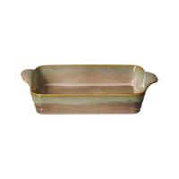 AUFLAUFFORM ECKIG Tortosa braun 37 x 22 cm - Braun, Keramik (37/22/8cm) - Ritzenhoff Breker