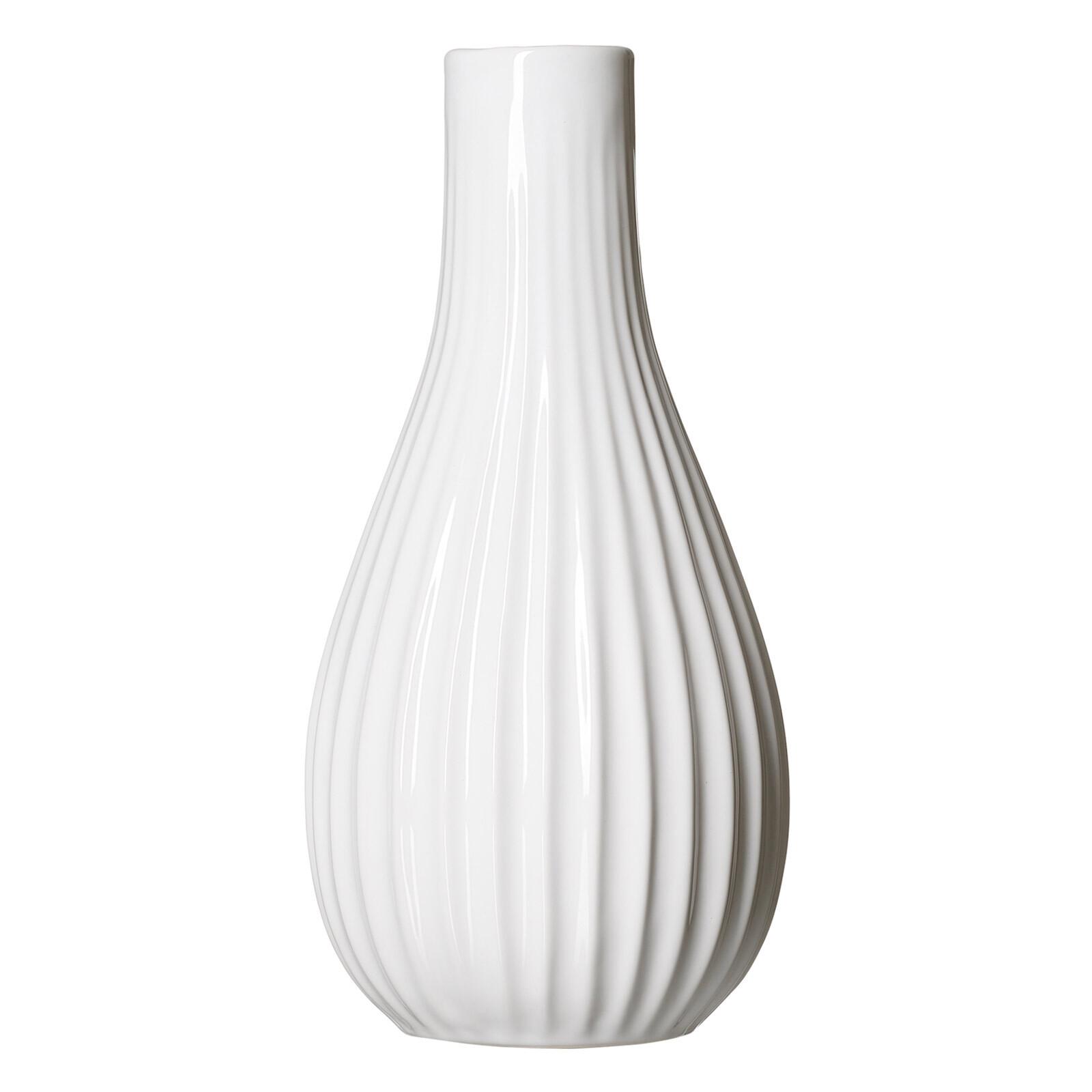 VASE Sanremo weiß 30 cm - Weiß, Keramik (30cm) - Ritzenhoff Breker