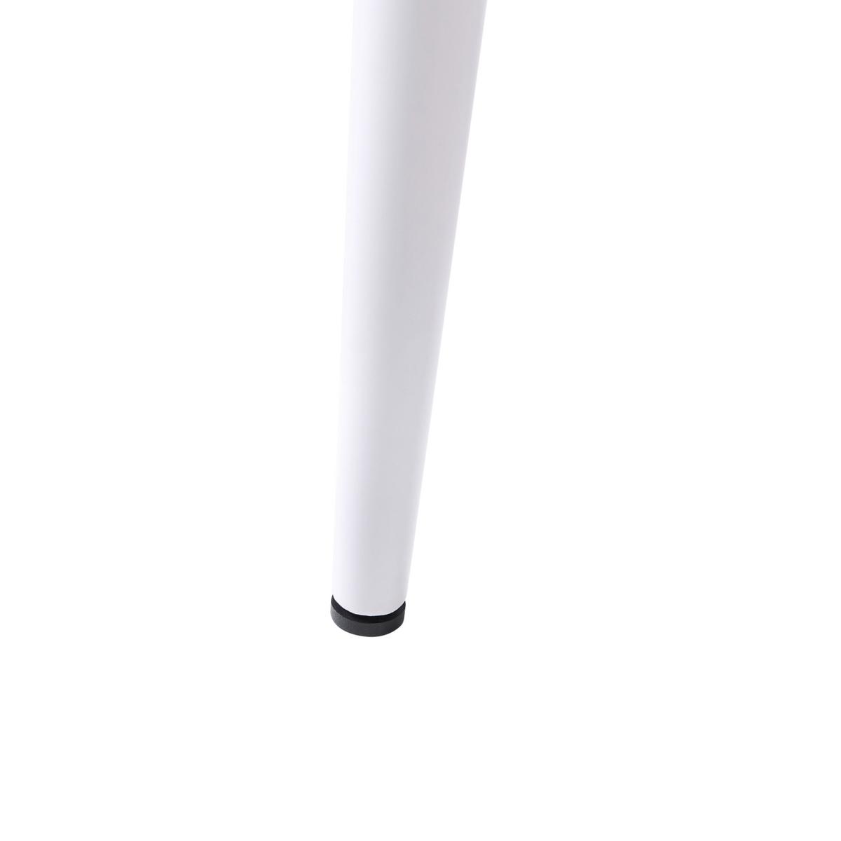GARTENTISCH 180/90 cm Steinoptik Hellgrau Tolentino - Hellgrau, Kunststoff (180/90/75cm) - Beliani