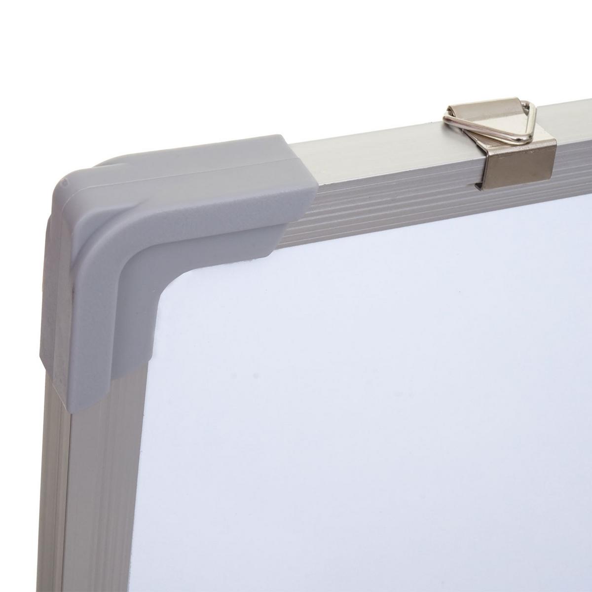 WHITEBOARD Weiß - Weiß, Metall (110/80/2cm) - MCW
