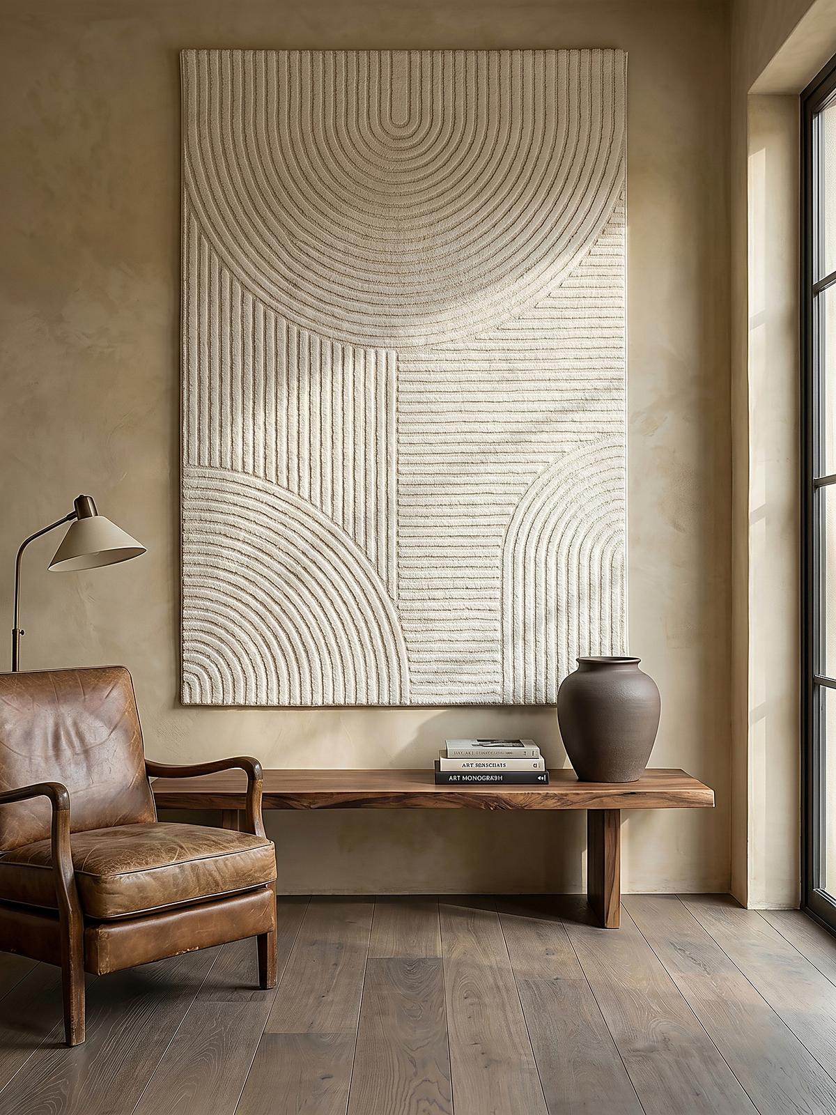 TEPPICHLÄUFER Geometrisch CETINA Polypropylen Creme 80 x 300 cm - Beige, Textil (80/300cm) - KADIMA DESIGN