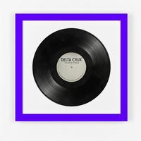 VINYL RAHMEN 40/40 für die Platte - Lila, Holz (40/40cm) - K-Möbel