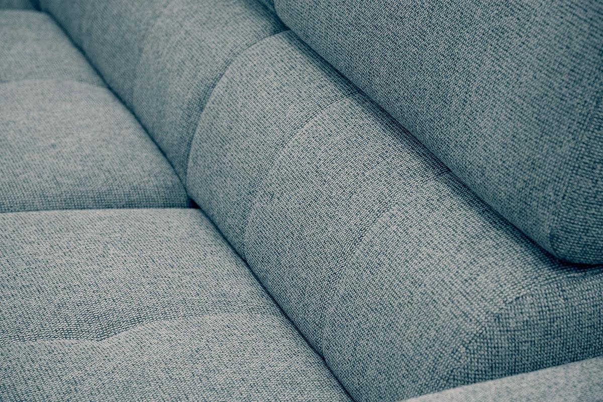 ECKSOFA FIERO 5-Sitzer, mintgrün - Schwarz/Mintgrün, Holzwerkstoff/Textil (158/269cm) - Wozimo