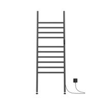 HANDTUCHHEIZKÖRPER elektrischer Tragbare Anthrazit 385 W 55/160/3,2 cm - Anthrazit, Metall (55/160/3.2cm) - EMKE