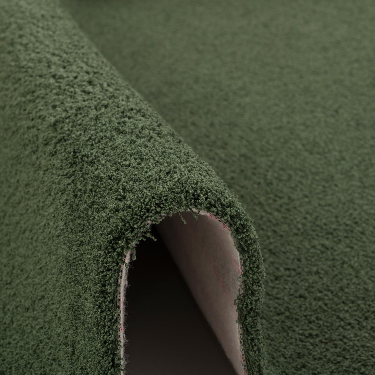 LUXUS HOCHFLOR SHAGGY TEPPICH VELVET - Grün, Textil (200/200cm) - Snapstyle