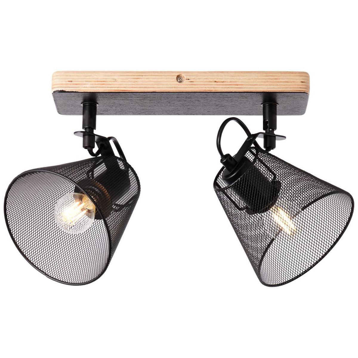 SPOTBALKEN Whole 40113/76 - Schwarz, Holz (14/36.8/20cm) - Brilliant