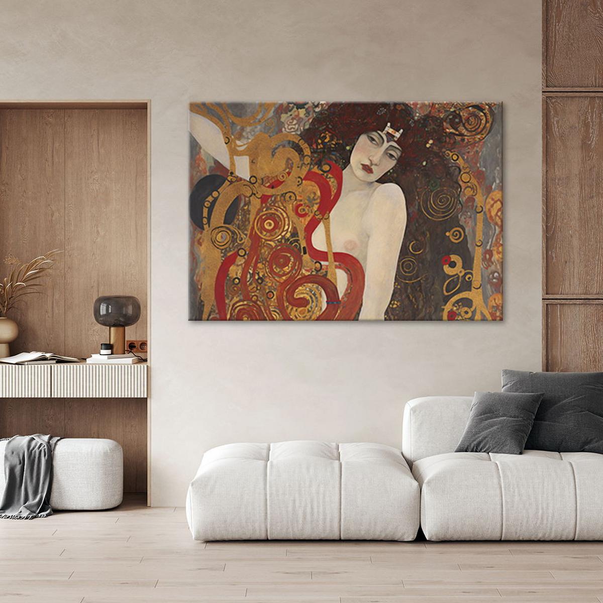 KUNSTDRUCK Gold 60/40 cm - Goldfarben, Textil (60/40cm) - KUNSTLOFT
