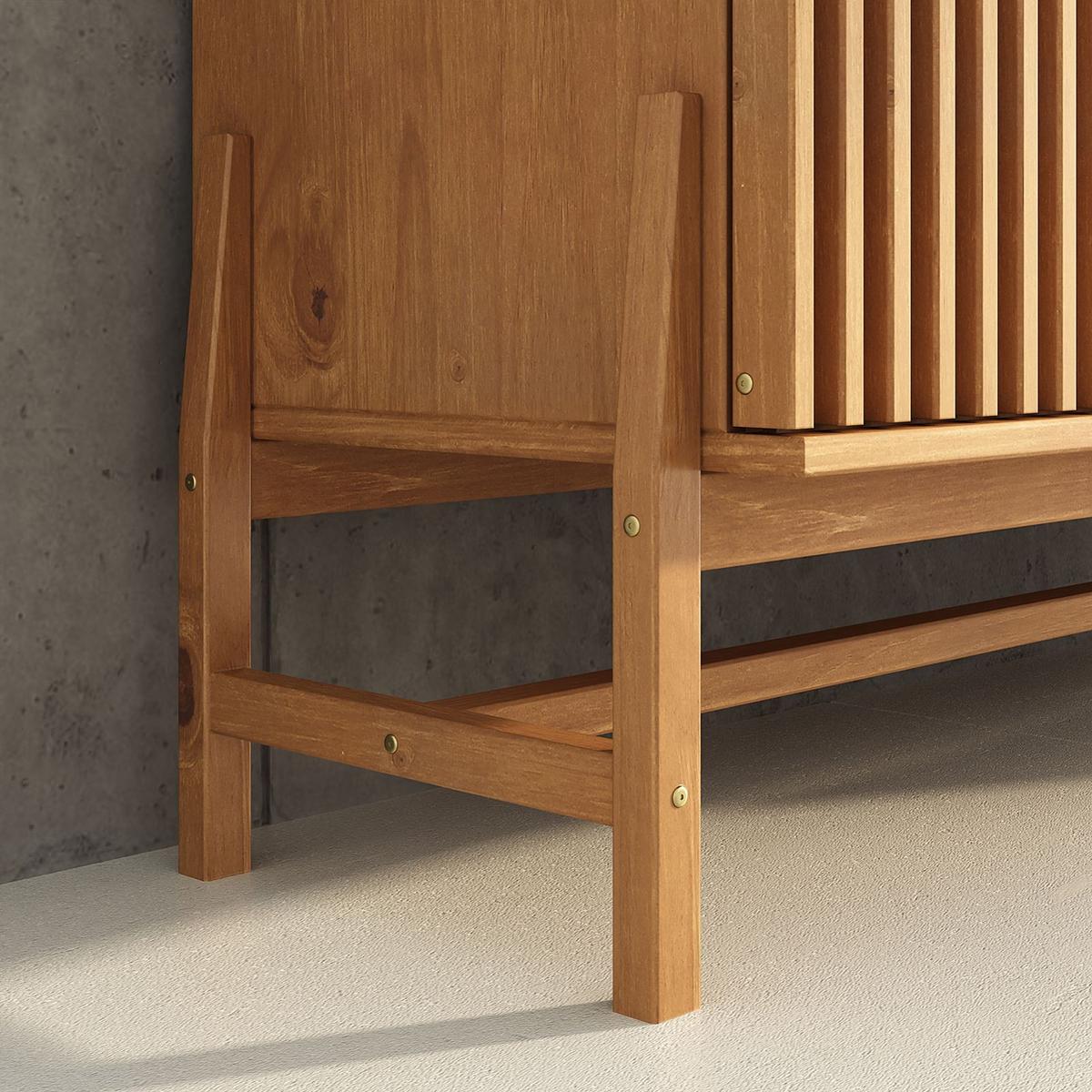 LOWBOARD ADAMO Eiche - Eichefarben, Holz (180/52/41cm) - IDIMEX