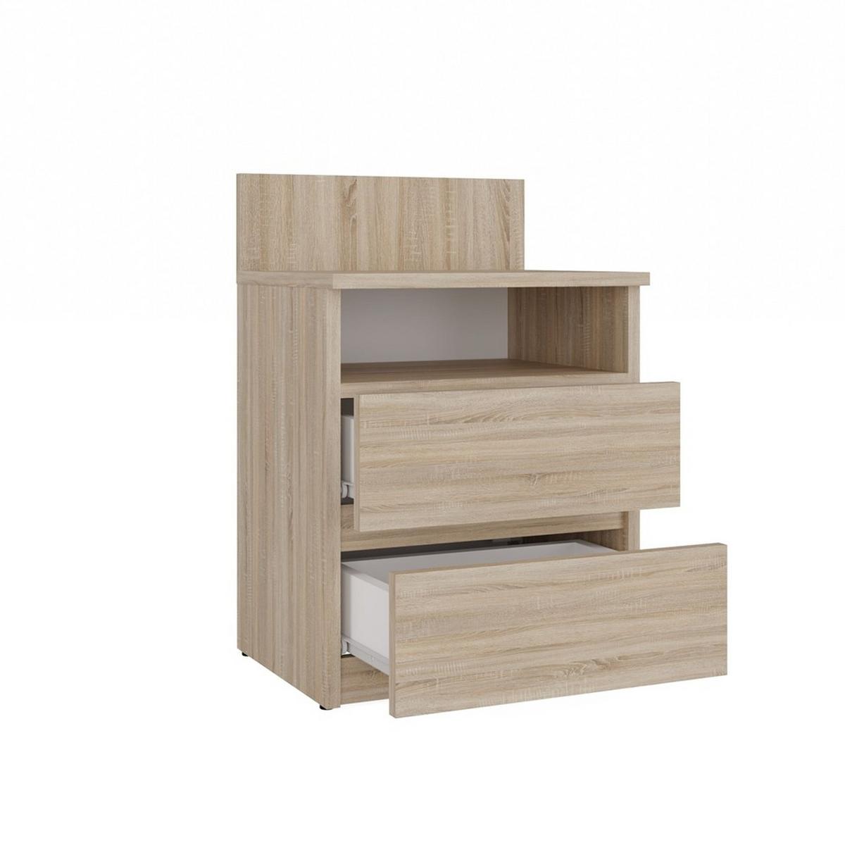 NACHTTISCH Sonoma 40/59/32 - Sonoma Eiche, Holzwerkstoff (40/59/32cm) - RAUMHIRSCH FURNITURE