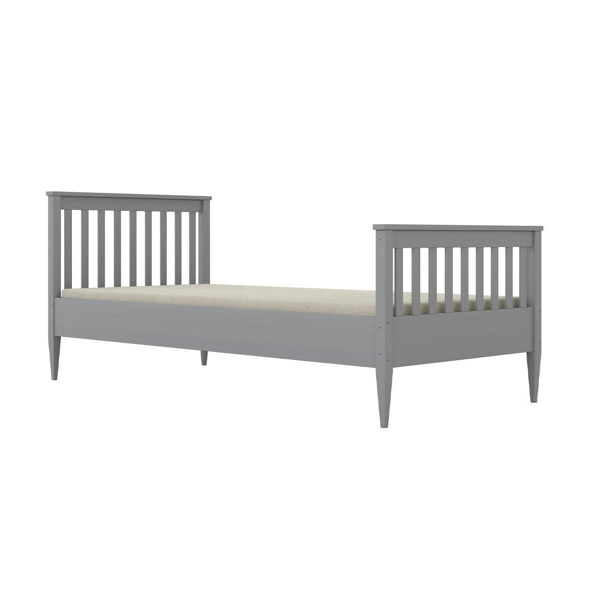 BETT 90/200 Ignas Grau - Grau, Holz (90/200cm) - Petits-meubles