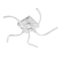 LED-DECKENLEUCHTE Paulina 65/65/14 cm - Weiß, Metall (65/65/14cm) - Nettlife