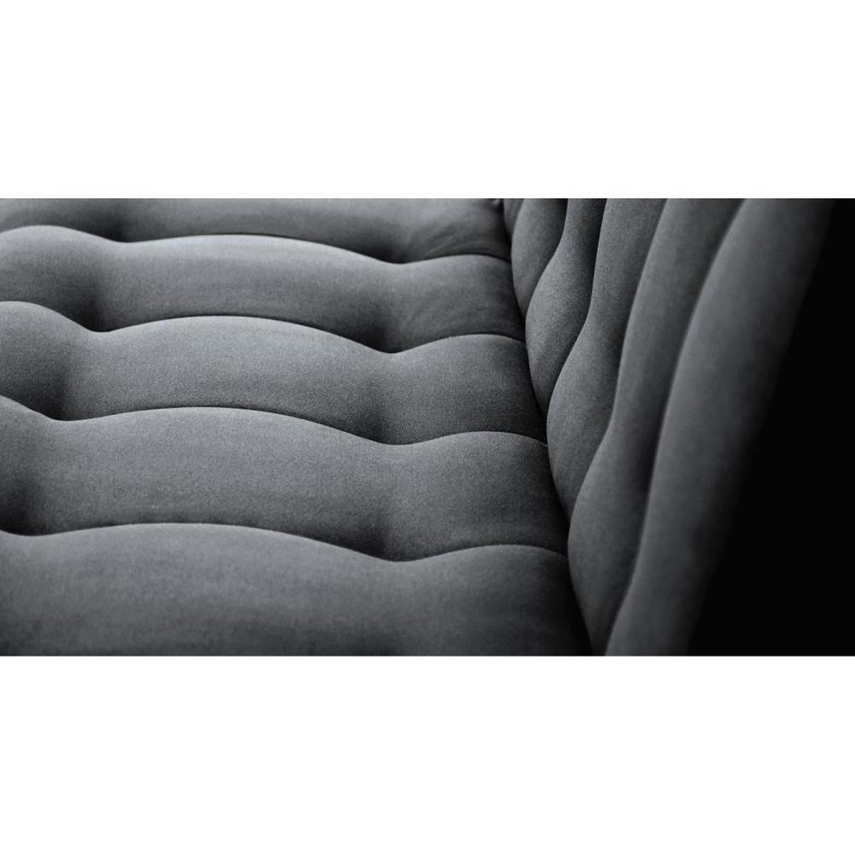 3-SITZER Schlafsofa Nancy grau - Grau, Holz/Textil (220/89/93cm) - Beautysofa