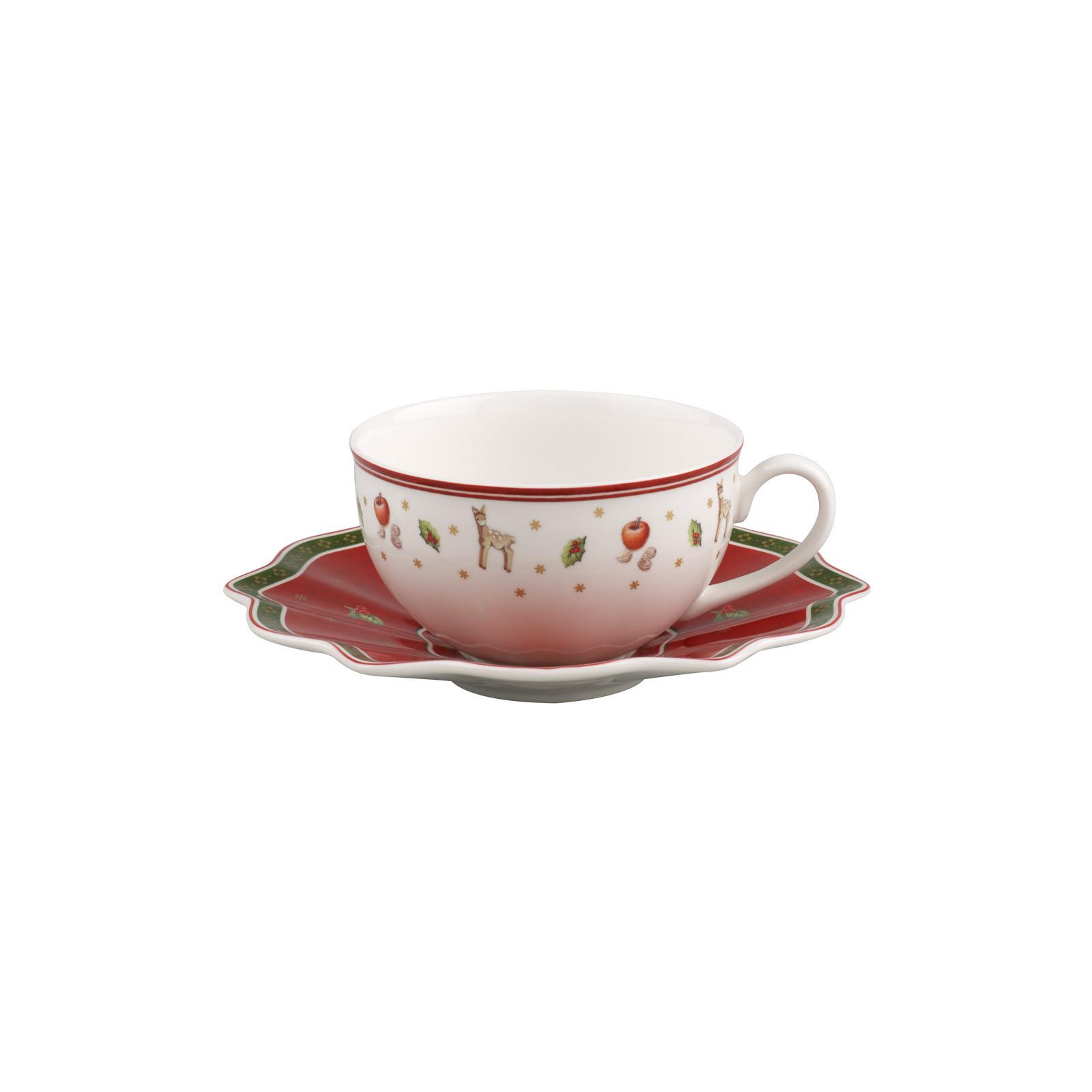 MILCHKAFFEETASSE MIT UNTERTASSE Toy's Delight bunt 260 ml 2er Set - Multicolor, Keramik (19/9.3/19cm) - Villeroy & Boch