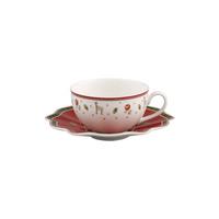MILCHKAFFEETASSE MIT UNTERTASSE Toy's Delight bunt 260 ml 2er Set - Multicolor, Keramik (19/9.3/19cm) - Villeroy & Boch