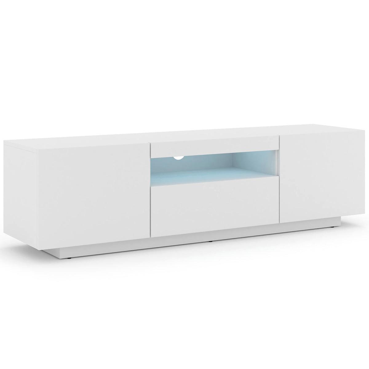 TV-MÖBEL Aurus Weiß - Weiß, Holzwerkstoff (150/36/37cm) - Petits-meubles