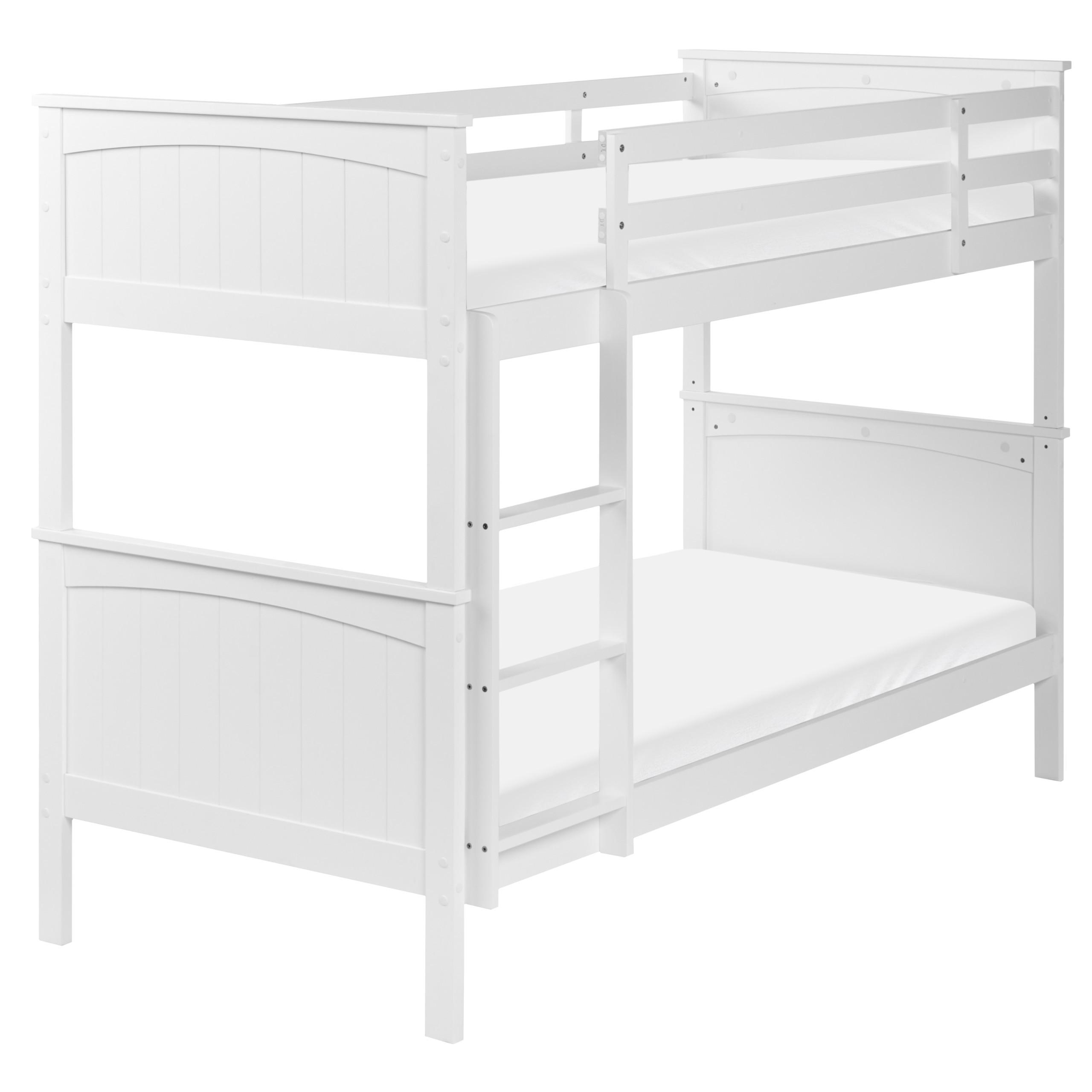 HOCHBETT 90/200 cm Weiß Albon - Weiß, Holz (90/200cm) - Beliani