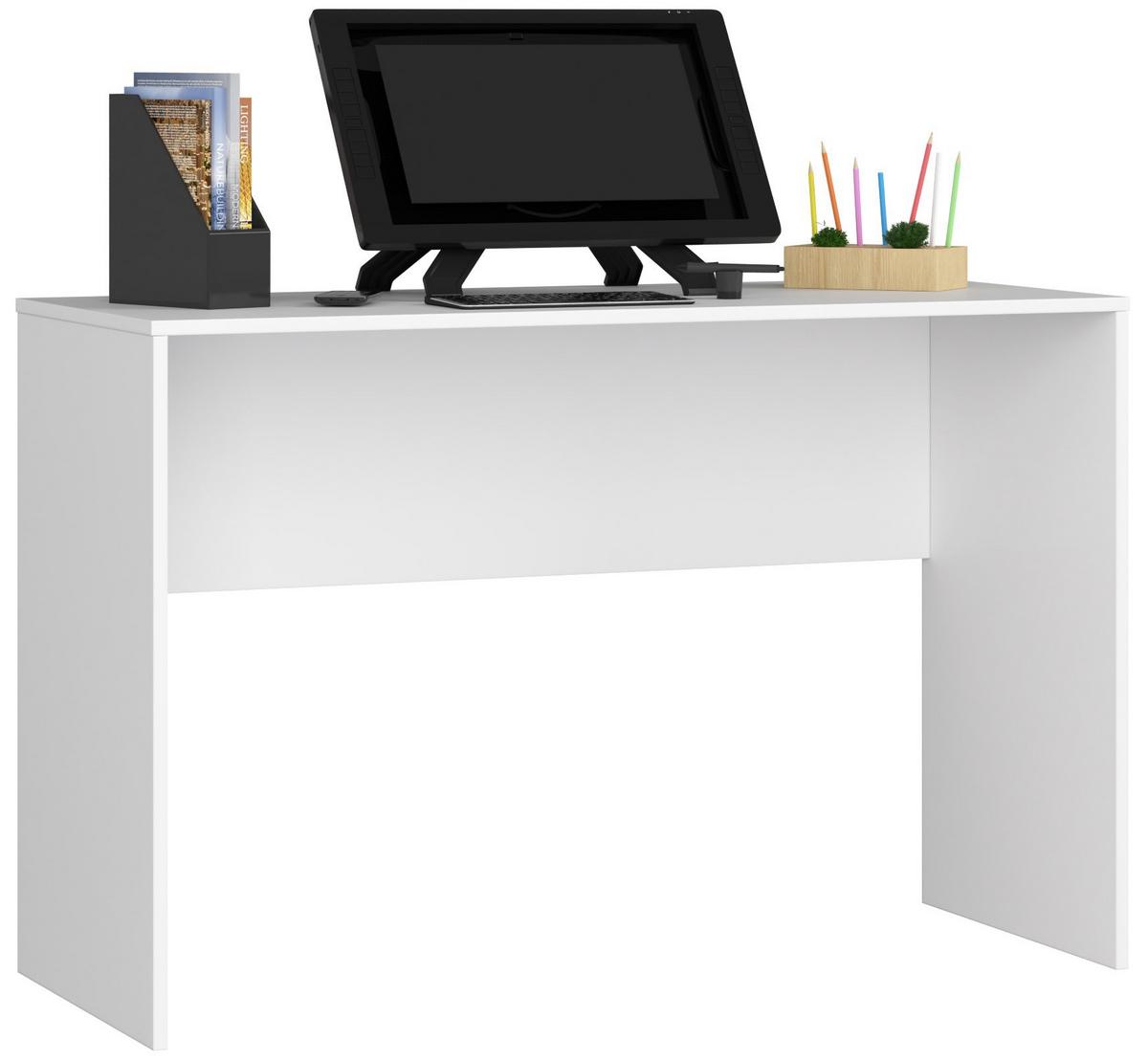 ECKSCHREIBTISCH-SET 120cm mit Kommode - Akaziefarben, Holzwerkstoff (126/120/79cm) - RAUMHIRSCH FURNITURE