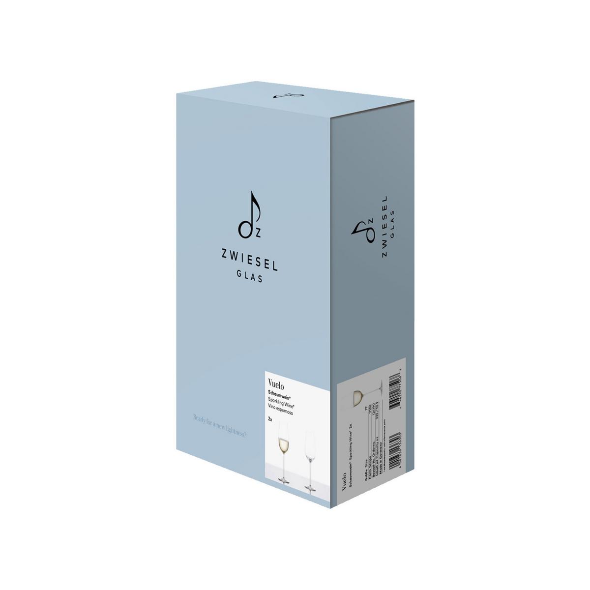 CHAMPAGNERGLÄSER VUELO transparent 323 ml 2er Set - Transparent, Glas (0.33L) - Zwiesel Glas