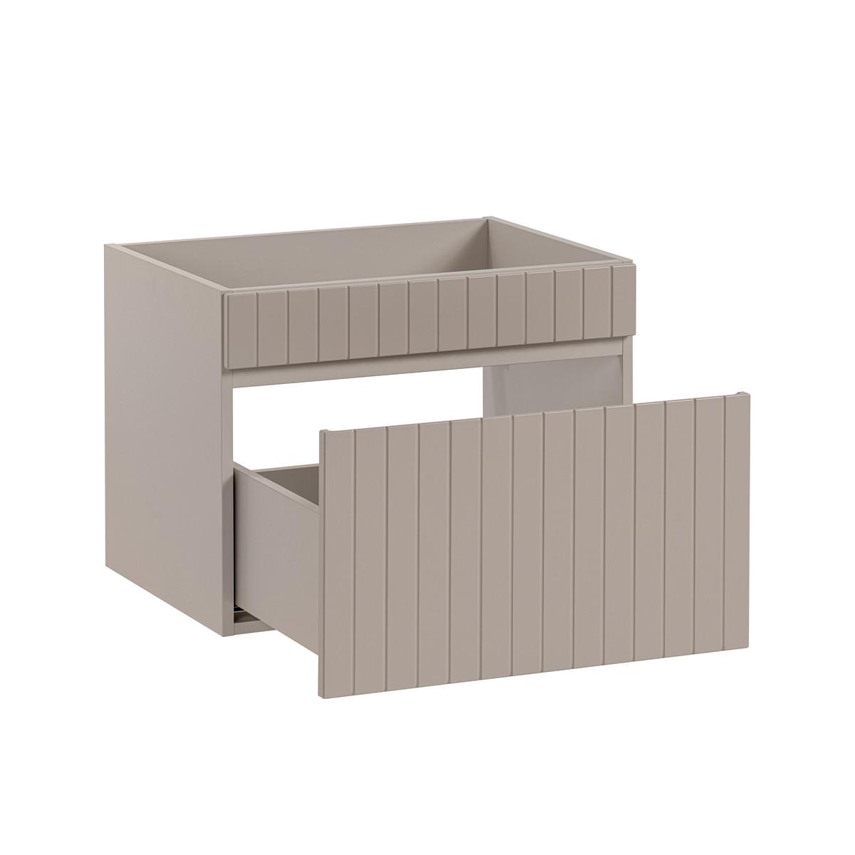 WASCHTISCHUNTERSCHRANK 60cm Zelie Kaschmir - Beige, Holzwerkstoff (60/46/46cm) - Petits-meubles