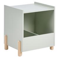 NACHTTISCH Hellgrün Quilpie - Hellgrün, Holzwerkstoff (36/40/45cm) - Beliani
