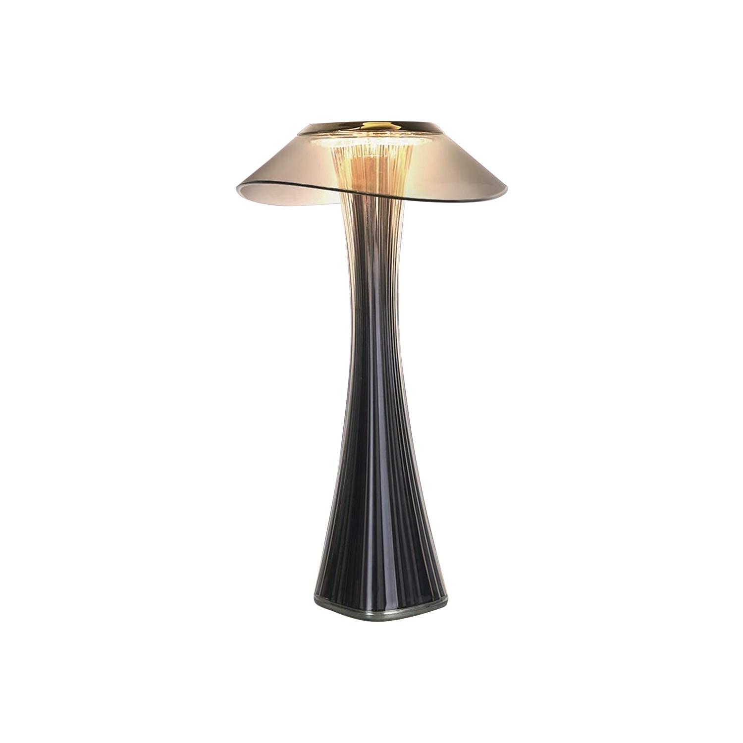LED-TISCHLEUCHTE schlank 15.1/15.1/27.4 cm - Grau, Metall (15.1/15.1/27.4cm) - Nettlife