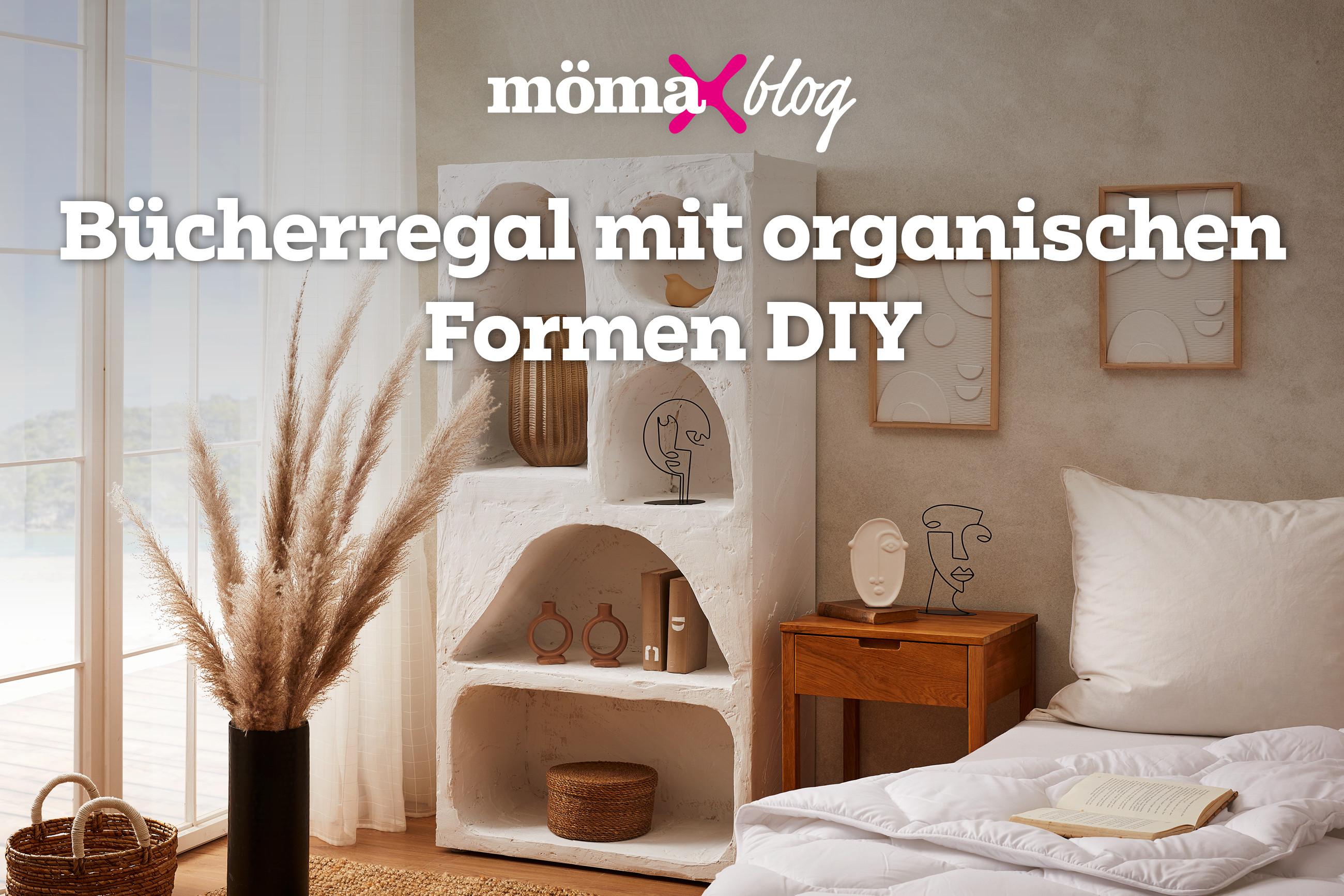 Bücherregal mit organischen Formen DIY