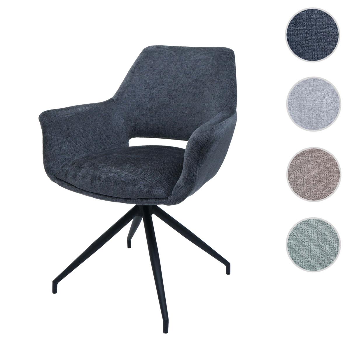 ESSZIMMERSTUHL Grau - Dunkelgrau/Grau, Textil (65/86/60cm) - MCW