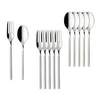 KAFFEEBESTECK BUNDLE NewWave edelstahl 12-tlg. - Edelstahlfarben, Metall - Villeroy & Boch