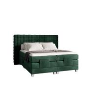 BOXSPRINGBETT Elektrisch Vidal - Grün, Holzwerkstoff/Textil (180/200cm) - Fun Möbel