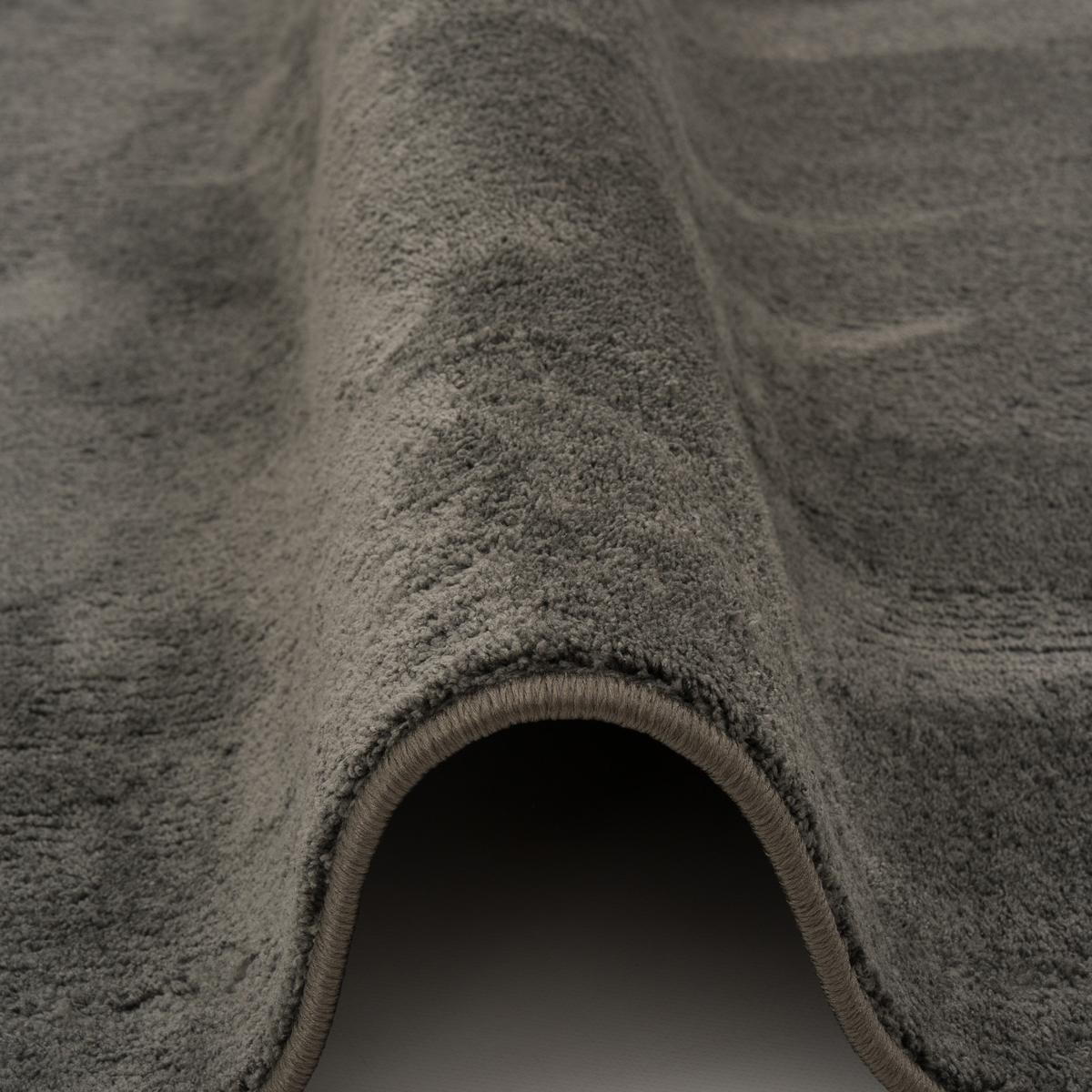 HOCHFLOR LANGFLOR TEPPICH SUPER SOFT MELIA - Anthrazit, Textil (140/200cm) - Pergamon