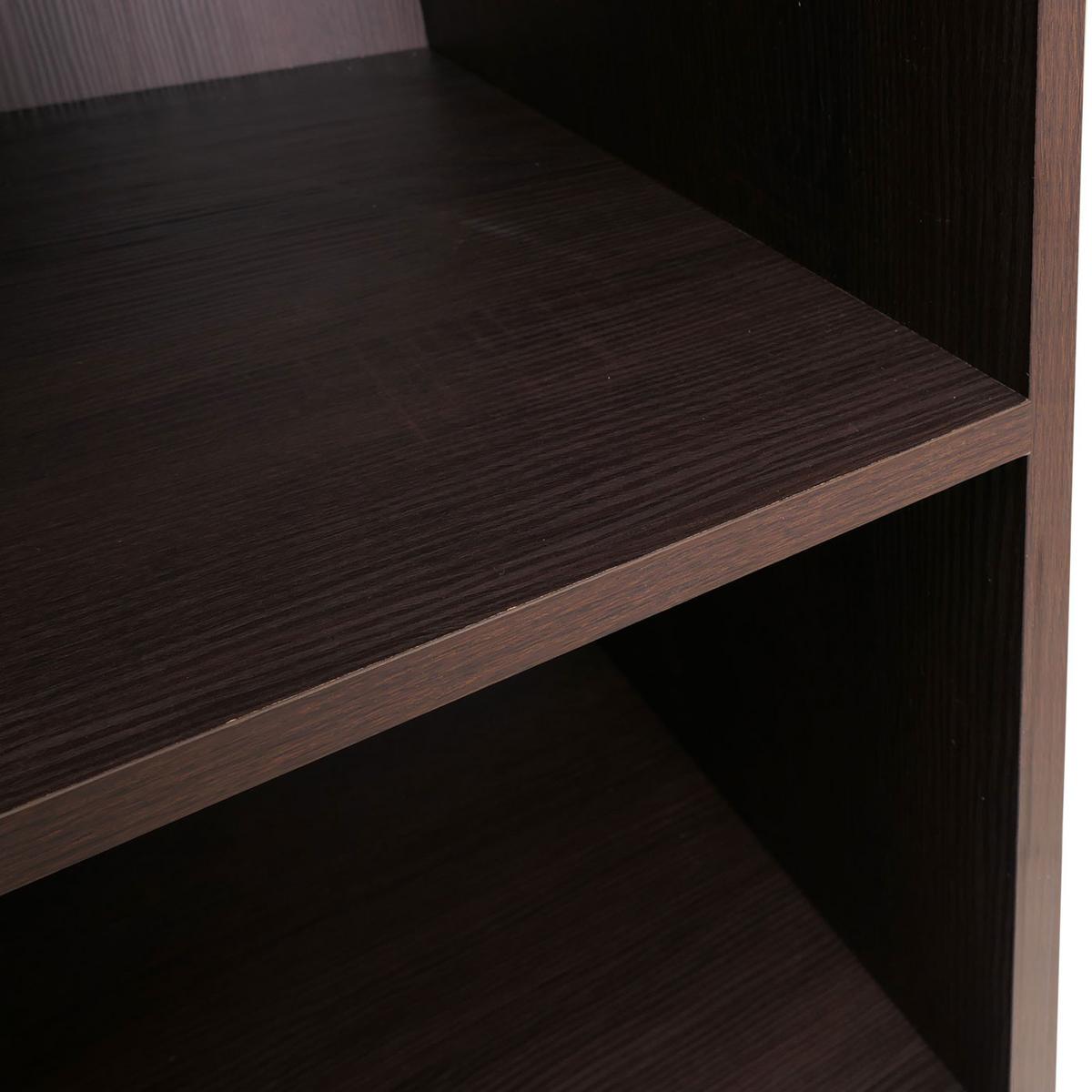 HOCHSCHRANK Braun - Braun, Holz (79/138/40cm) - MCW