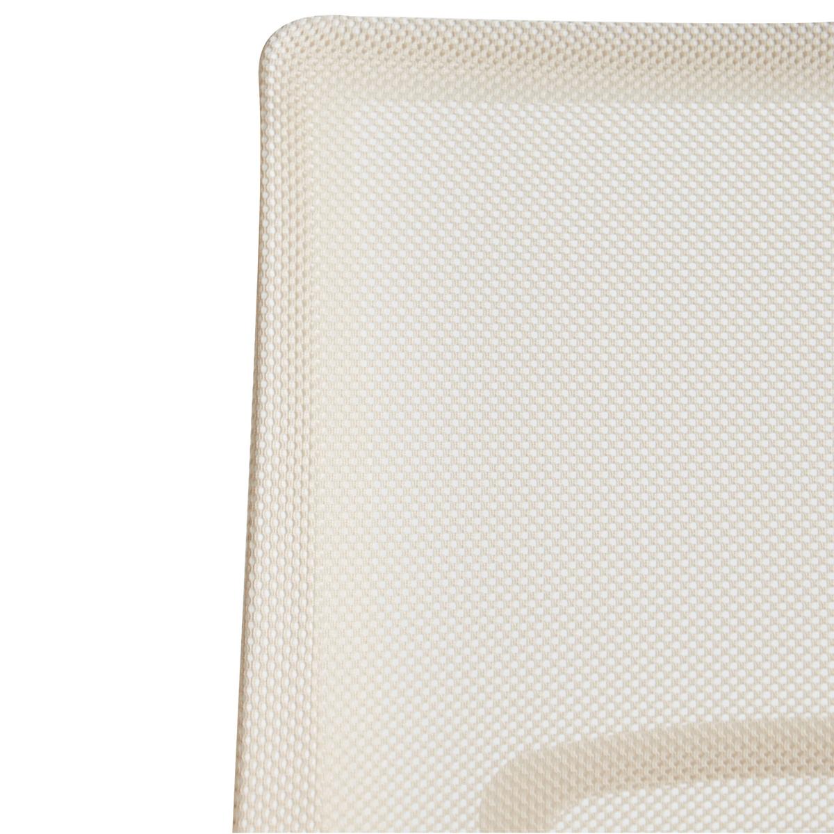 BÜROSTUHL Beige Solid - Beige, Textil (60/88/60cm) - Beliani